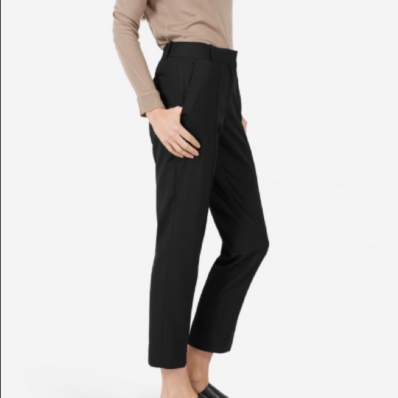 EVERLANE NWT Italian Goweave Crop Trouser - Picture 4 of 12